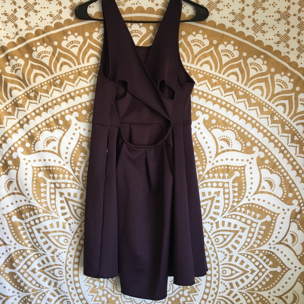 EXPRESS PURPLE DRESS - Picture 4 of 5